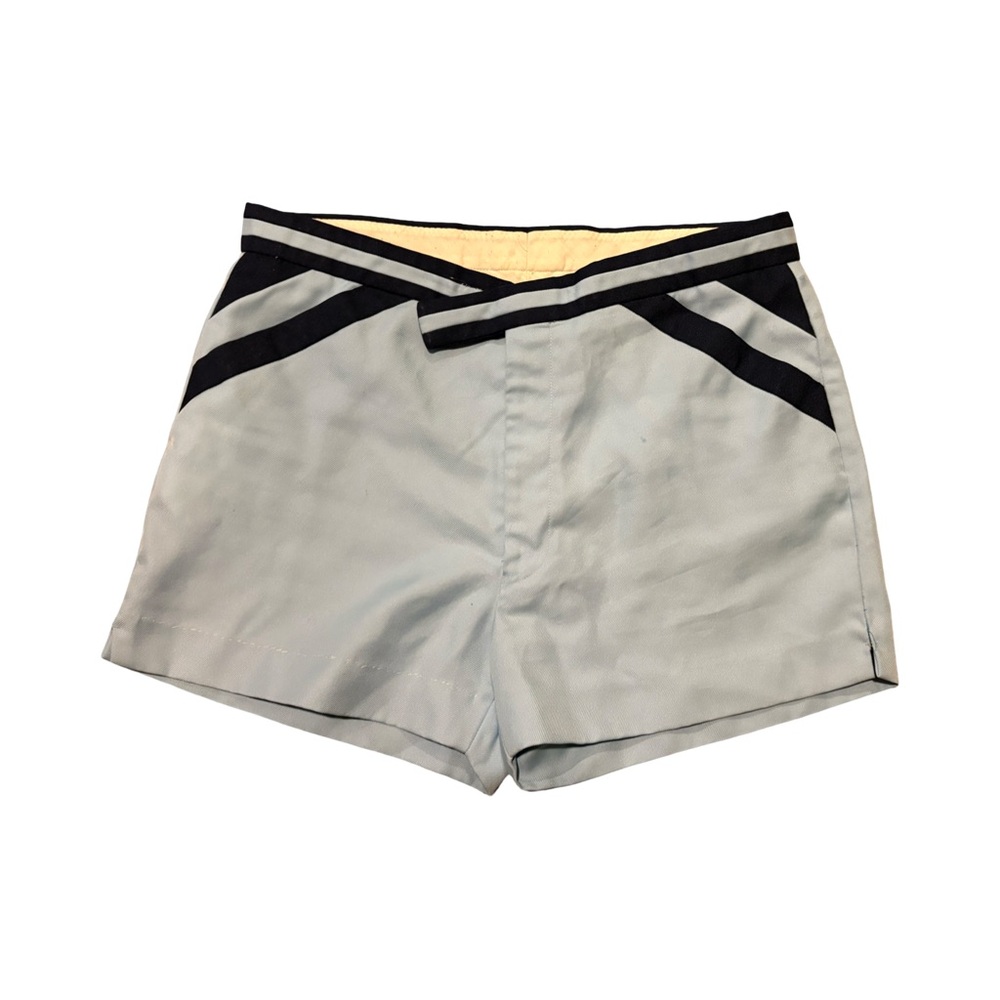 Vintage Baby Blue/Navy Men’s Shorts - size 33